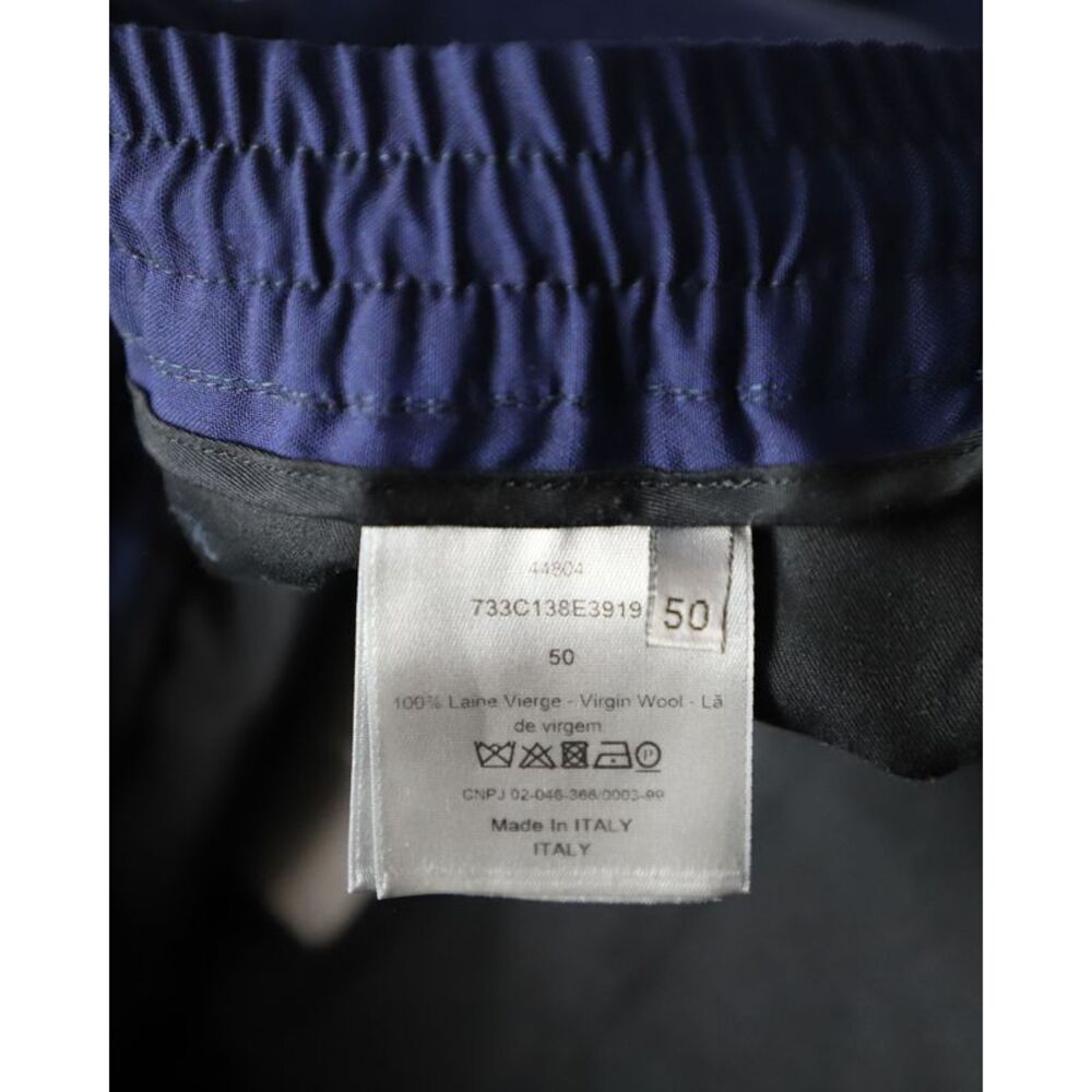Pre Loved Dior Drawstring Elastic Cuff Pants Men … - image 4